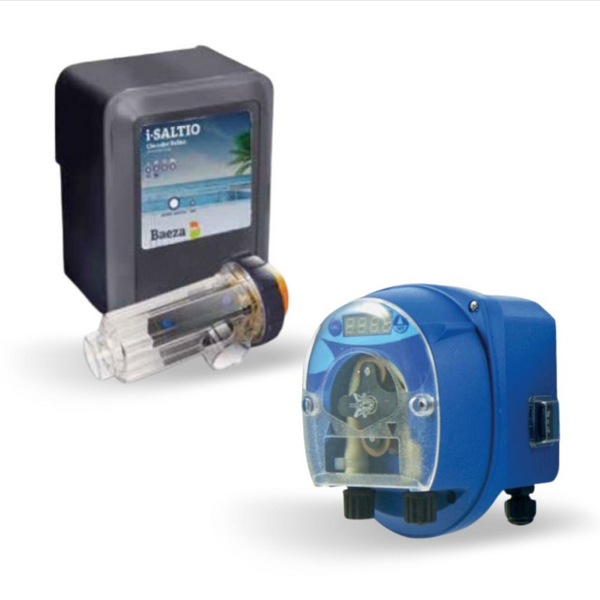 KIT CLORADOR SALINO I-SALTIO NEW 30 + BOMBA DINAMIK PH
